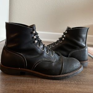 Red Wing “The Iron Ranger” Heritage Leather Boots